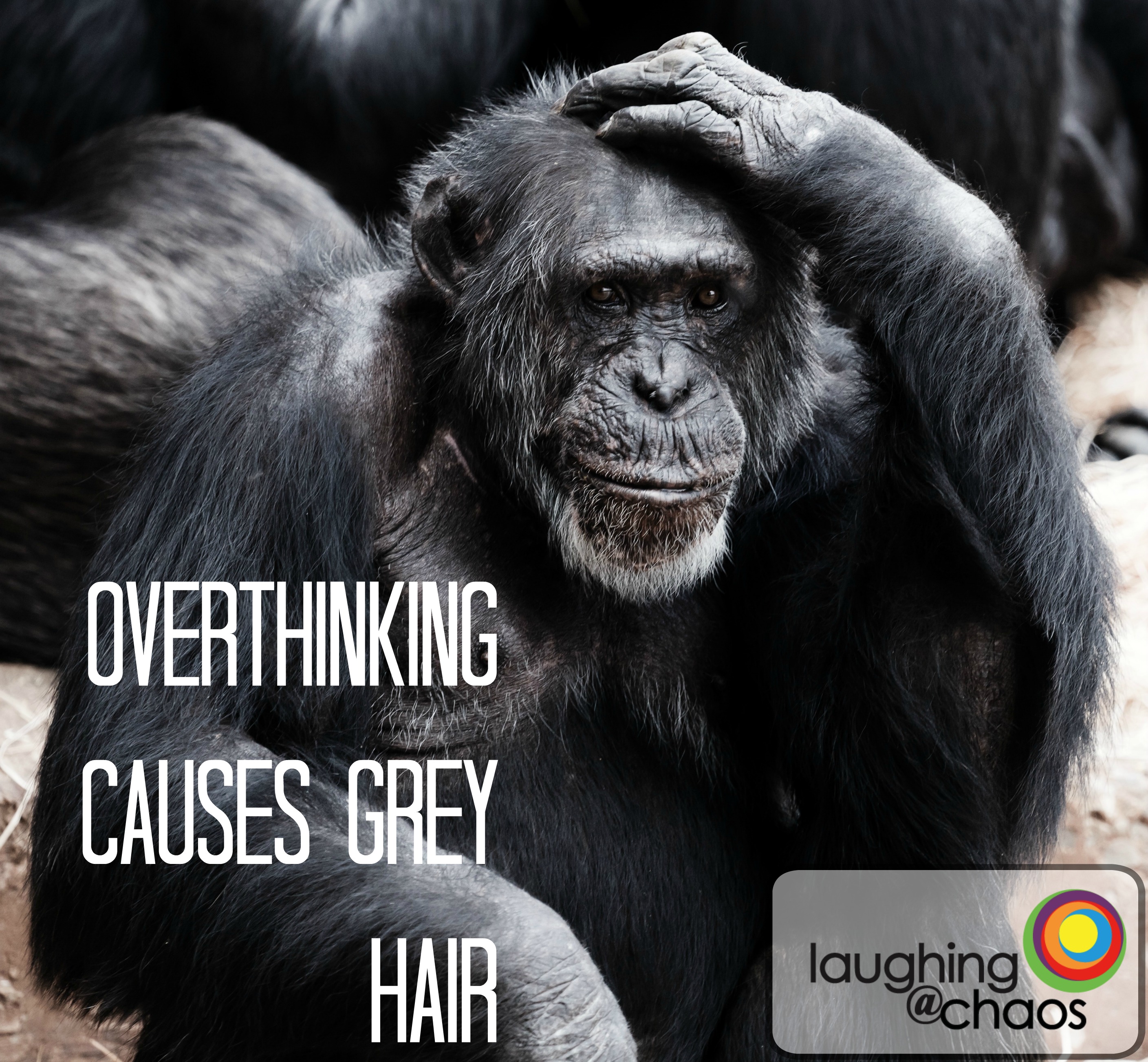 Overthinking causes grey hair