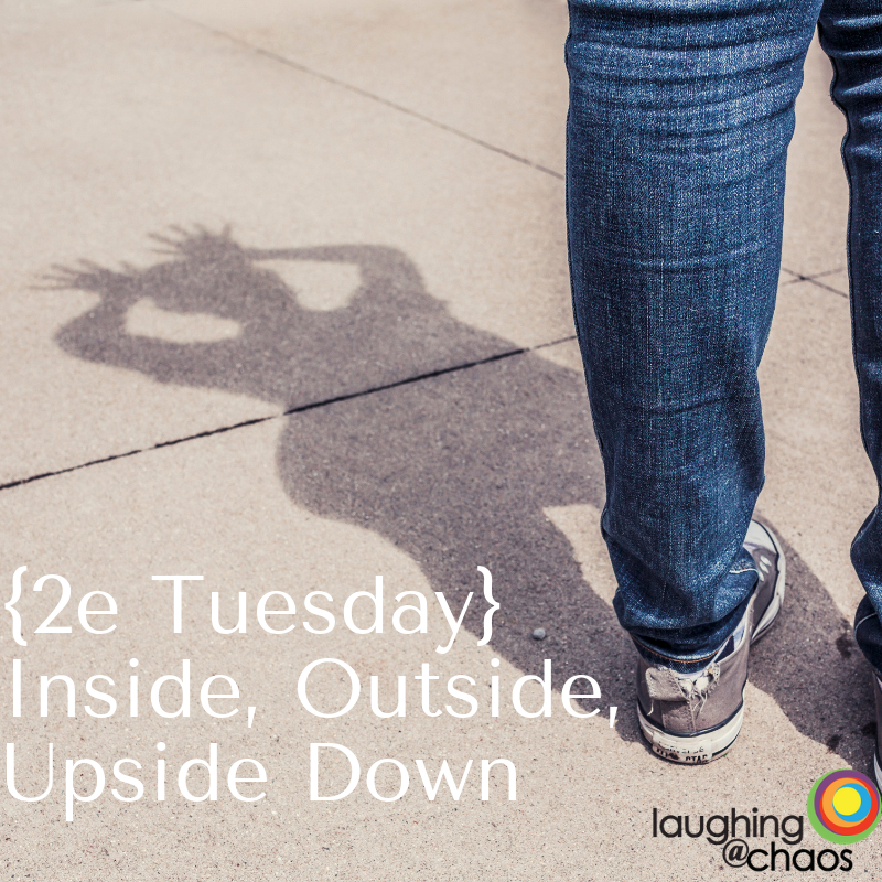 {2e Tuesday} Inside, Outside, Upside Down